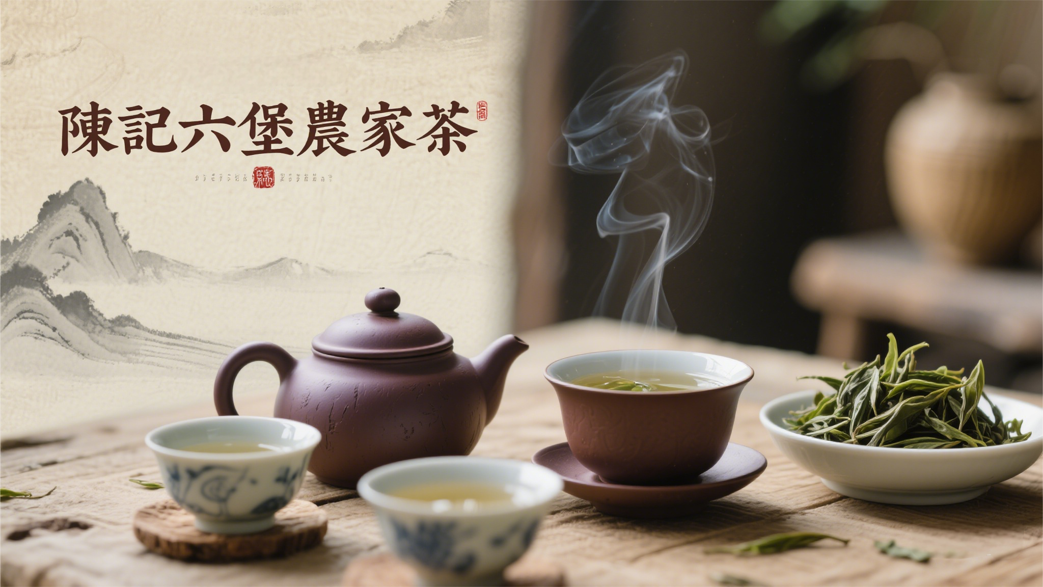 六堡茶展示