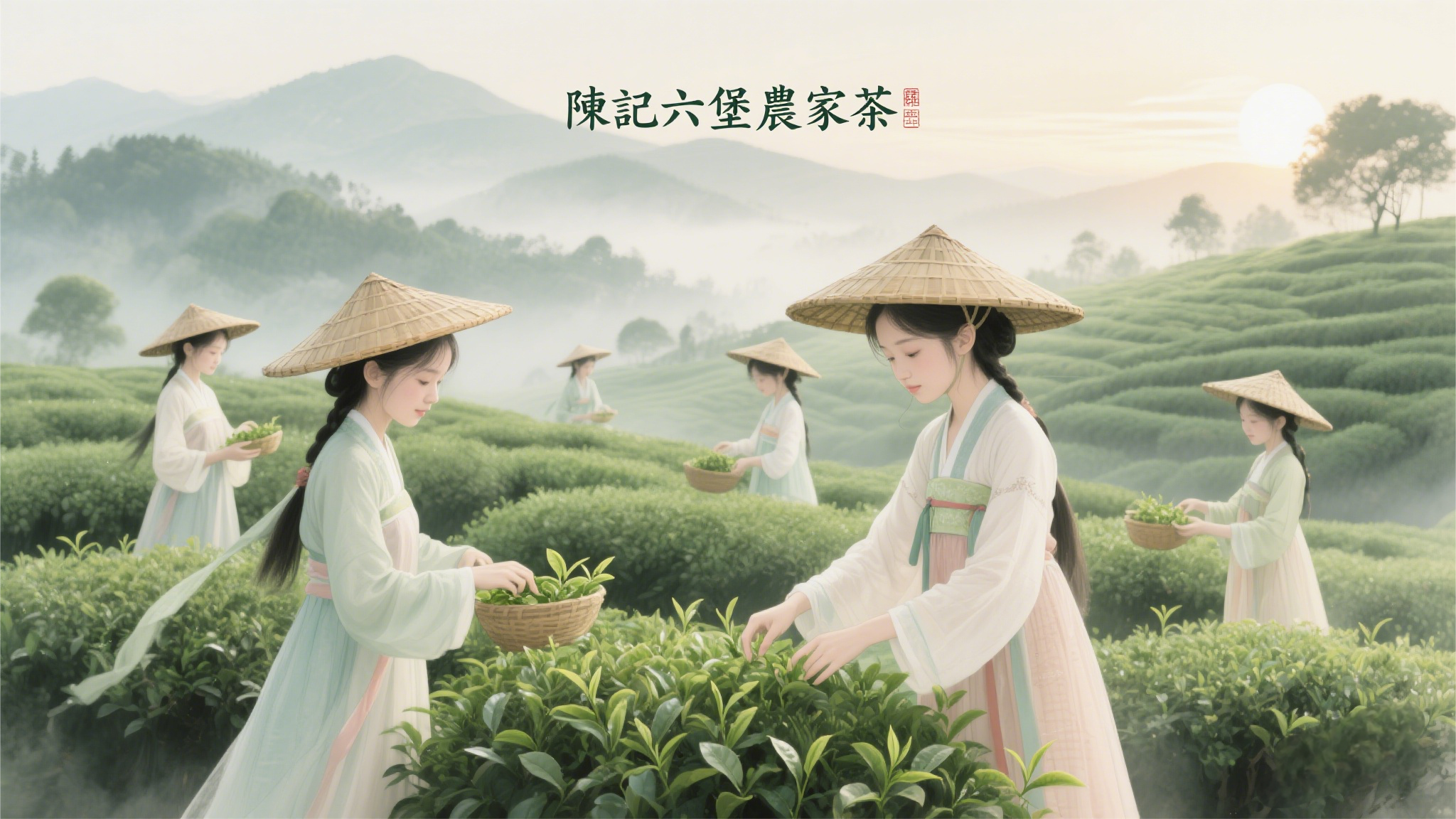 六堡茶展示