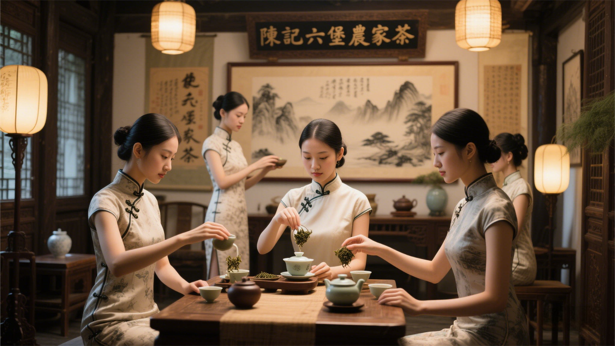 六堡茶茶艺
